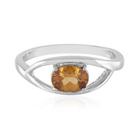 Mandarin-Zirkon-Silberring