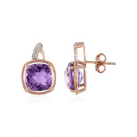 Amethyst-Silberohrringe