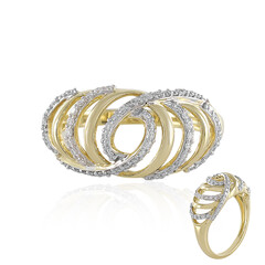 Lupenreiner (F) Brillant-Goldring (LUCENT DIAMONDS)