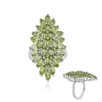 Peridot-Silberring