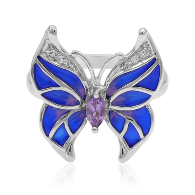 Amethyst-Silberring