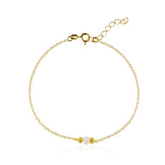 Weiße Süßwasserzuchtperlen-Silberarmband (Joias do Paraíso)