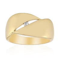 SI1 (G) Brillant-Silberring