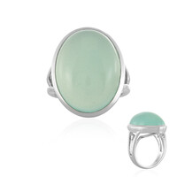Aqua-Chalzedon-Silberring