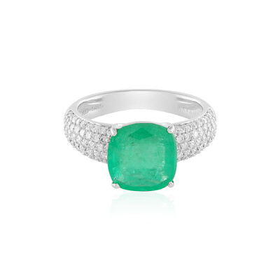 Russischer Smaragd-Goldring (AMAYANI)