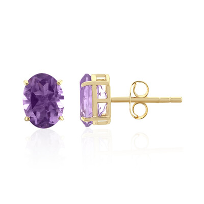 Amethyst-Silberohrringe