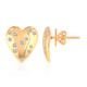SI1 (G) Brillant-Goldohrringe (Annette)