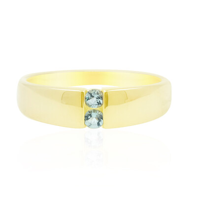 Nigerianischer Paraiba-Turmalin-Goldring