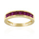Burmesischer Rubin-Goldring (CIRARI)