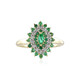 Sambia-Smaragd-Goldring