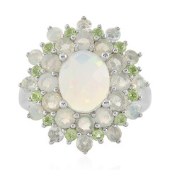 Welo-Opal-Silberring