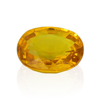 Gelber Ceylon-Saphir 3,82 ct