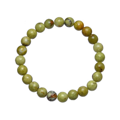 Grüner Opal-Armband