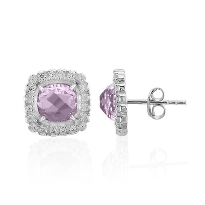 Amethyst-Silberohrringe