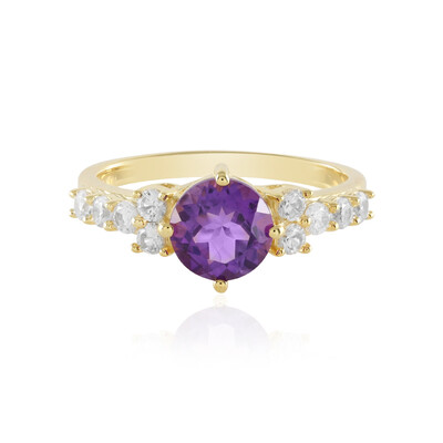 Marokkanischer Amethyst-Silberring