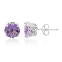 Amethyst-Silberohrringe