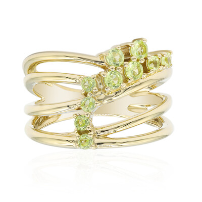 Peridot-Silberring