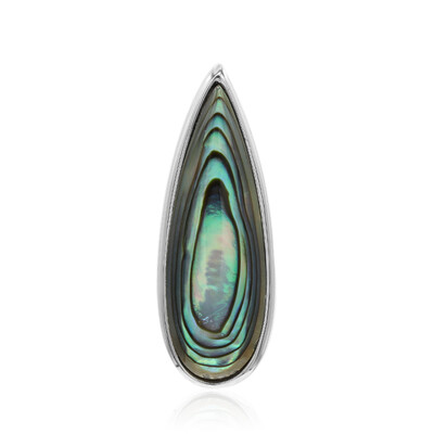 Abalone-Muschel-Silberanhänger (MONOSONO COLLECTION)