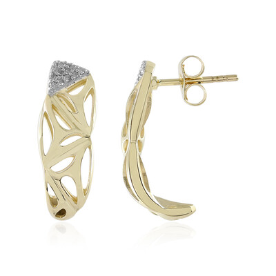 I2 (I) Diamant-Goldohrringe (Ornaments by de Melo)