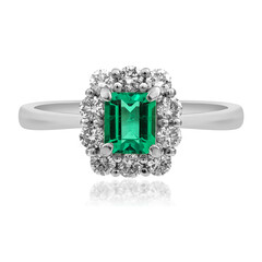 AAA-Sambia-Smaragd-Platinring (CIRARI)