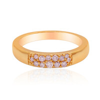 Pinkfarbener I3 Argyle-Brillant-Goldring (Mark Tremonti)