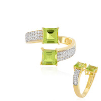 Arizona-Peridot-Silberring