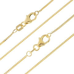 Gold-Kettenset - 3,31 g - 45, 50 cm
