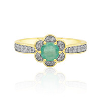 Tansania-Smaragd-Goldring