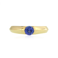 AAA-Tansanit-Goldring (de Melo)