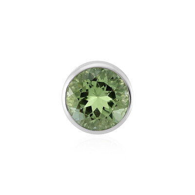 Grüner Amethyst-Silberanhänger (MONOSONO COLLECTION)
