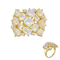 Welo-Opal-Silberring