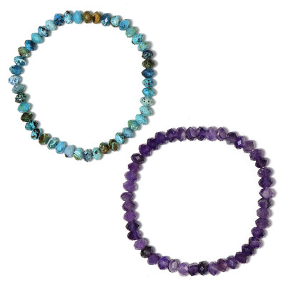 Edelstein-Armbänder