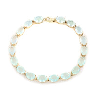 Paraiba-Opal-Goldarmband (AMAYANI)