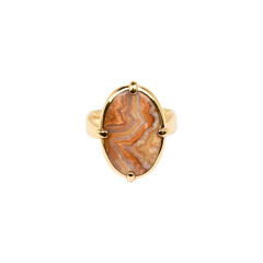 Lace-Achat-Silberring
