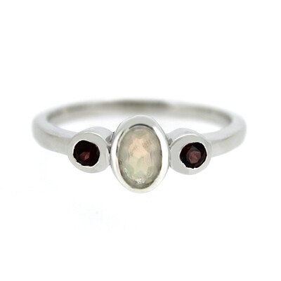 Welo-Opal-Silberring