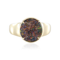 Andamooka-Matrix-Opal-Goldring (AMAYANI)