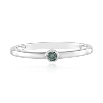 Blauer I3 Brillant-Goldring