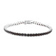 Granat-Silberarmband