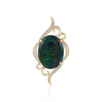 Andamooka-Matrix-Opal-Goldanhänger (AMAYANI)