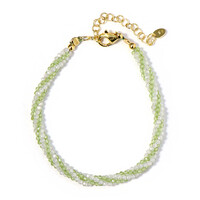 Edelstein-Silberarmband