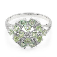 Paraiba-Turmalin-Silberring
