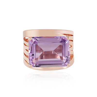 Lavendel-Amethyst-Silberring