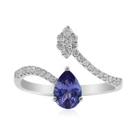 AAA-Tansanit-Goldring (CIRARI)