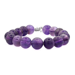 Amethyst-Silberarmband