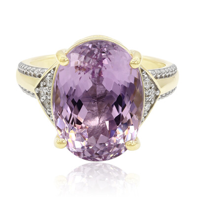 Patroke-Kunzit-Goldring
