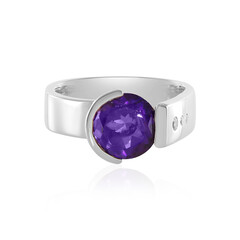 Sibirischer Amethyst-Silberring (de Melo)