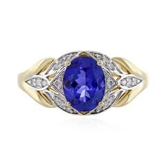 AAA-Tansanit-Goldring (AMAYANI)