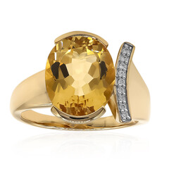 Goldener Beryll-Goldring