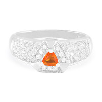 Buriti-Feueropal-Silberring