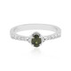 Grüner Ceylon-Zirkon-Silberring